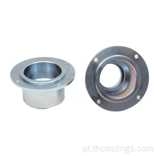 Serviço de usinagem CNC Flange Eletro-Galvanizado